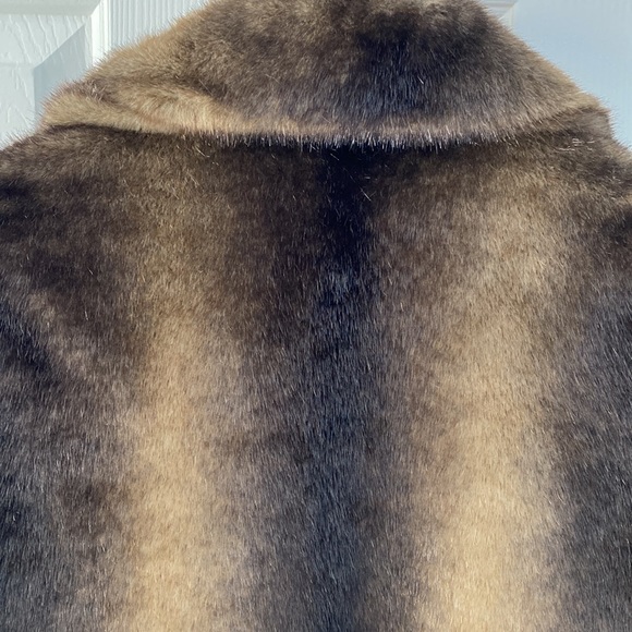 Faux Fur Mink Coat - Picture 3 of 12